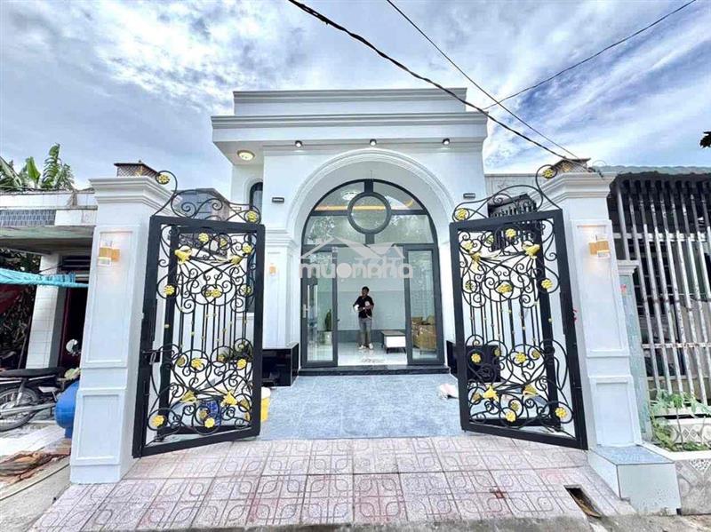 Nhà mới mái hộp 5 x 16m ngay ngã ba mỹ lộc - sổ hồng hoàn công giá rẻ