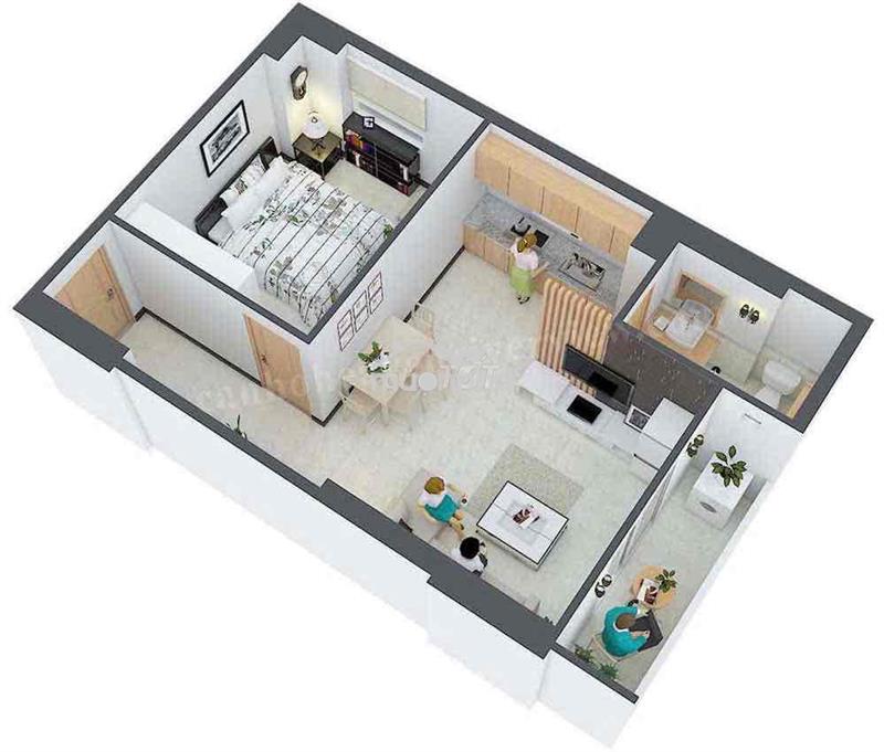 Cho thuê căn hộ mỹ phúc - ngay võ văn kiệt q8