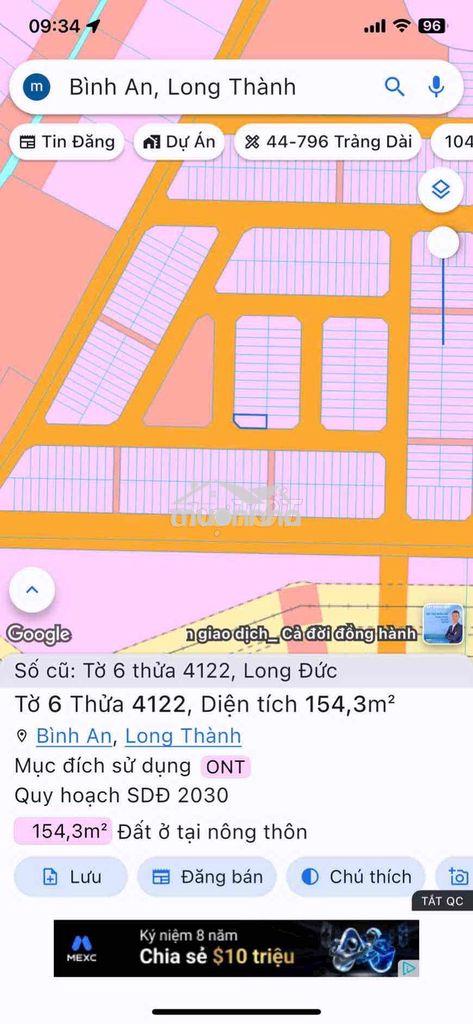 Đất thổ cư lô góc 2 mặt tiền  siêu vip dự án game sky - 3