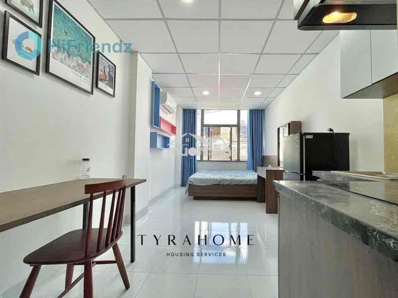 🌈Căn hộ 1pn 30m2 kính lớn💥full nội thất🏡thang máy📍ga metro tân cảng