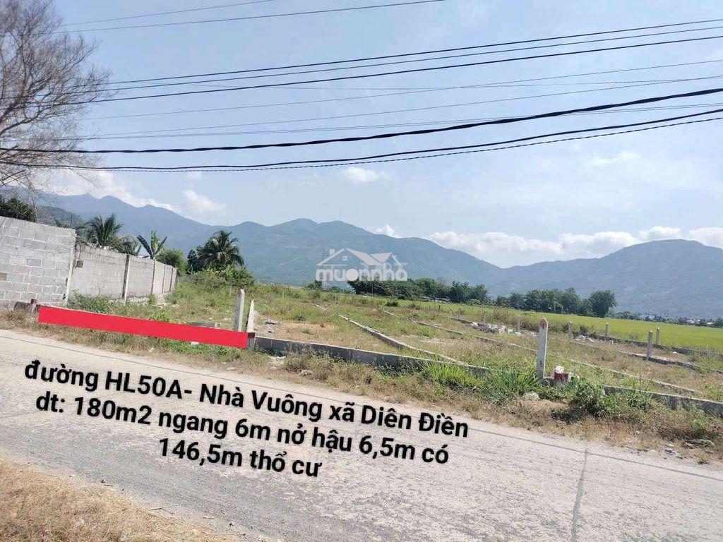 Hạ giá thẳng 300 triệu lô đất 180m2 mặt đường hl50a - nhà vuông - Ảnh 3