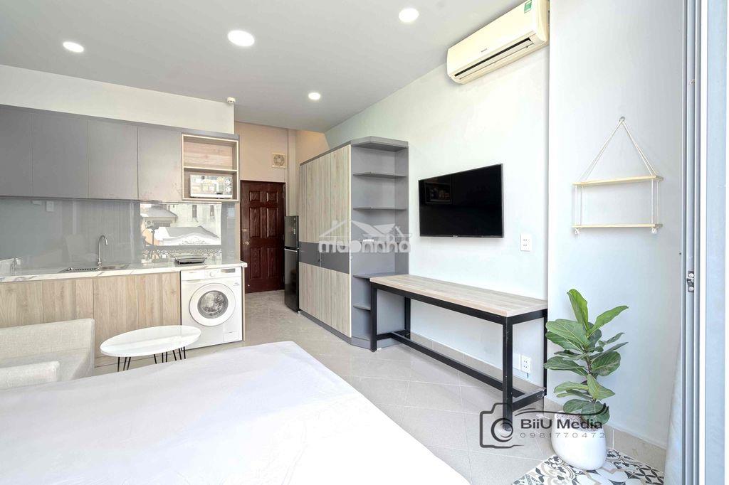 Căn hộ cho thuê bancol 35m2 full nội thất gần ufm rmit tdtu ntt quận 7 - Ảnh 4
