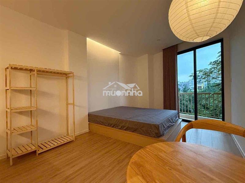 Thiết kế japandi thuê dài hạn - ban công view sông