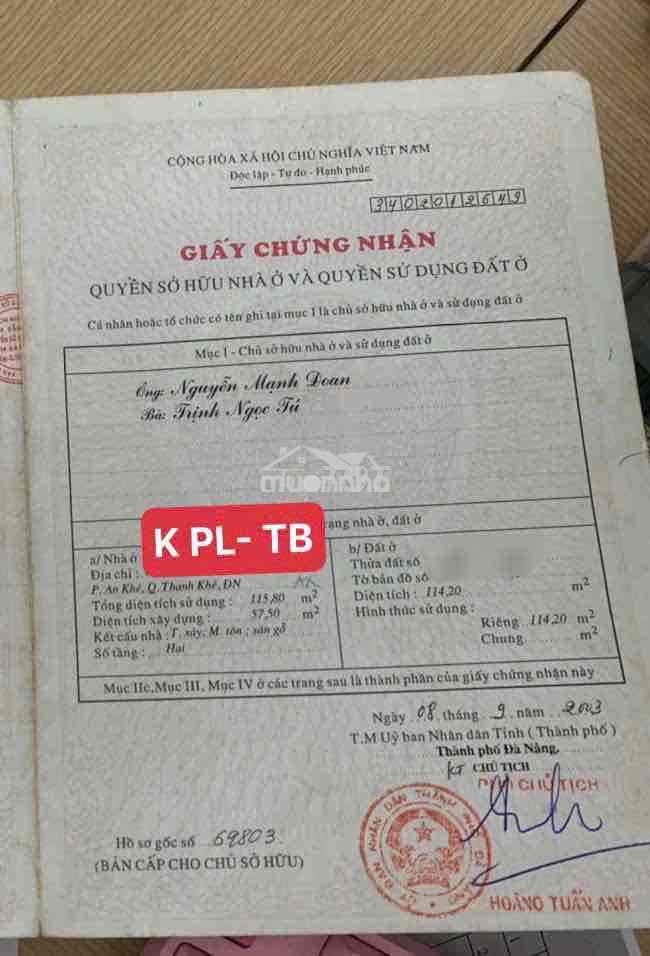 Bán đất tặng nhà 2 tầng giá đất k phần lăng - Ảnh 4