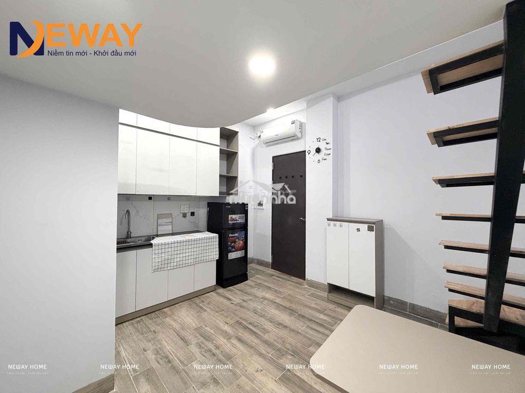 Chung cư mini toà đẹp sang có thang máy sẵn máy lạnh tủ đồ kệ bếp - Ảnh 2