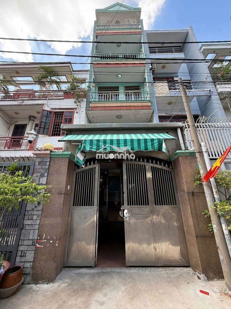 Cho thuê nhà hẻm xe tải 220 âu cơ,p9. 5 tầng dt 4x20.  - 2