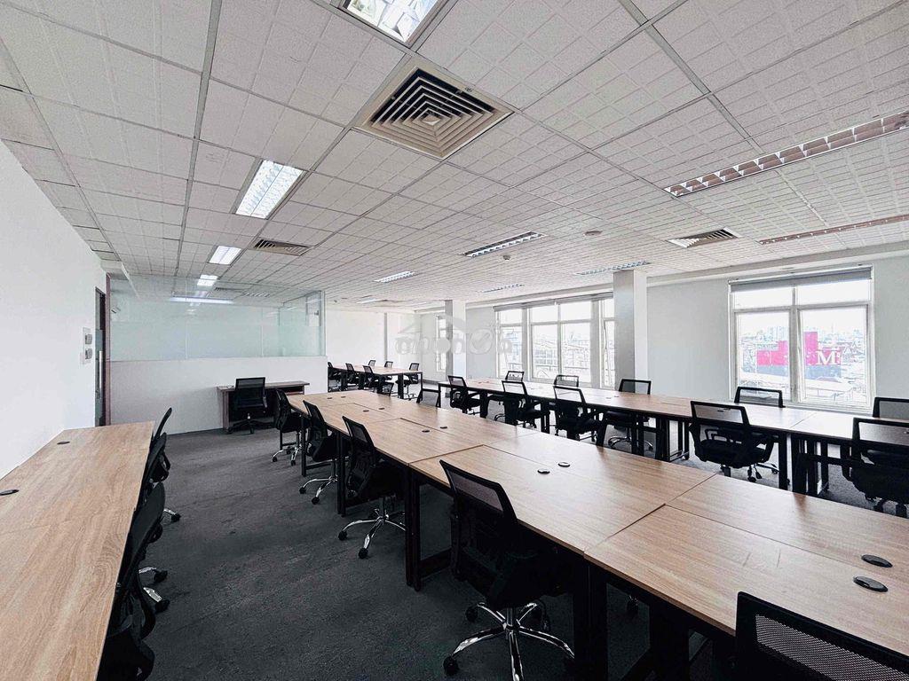 Cho thuê vp hoàng việt, 115m2, có  bàn ghế, ngăn phòng sẵn - Ảnh 3
