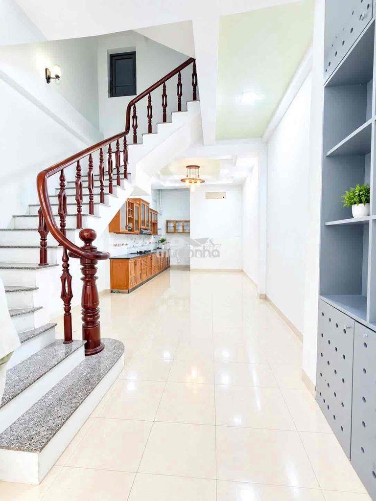 Nhà ôtô đỗ trước 4x17m 2lầu (4pn 3wc) hẻm 8m thông. 1/ phan đình phùng - Ảnh 4