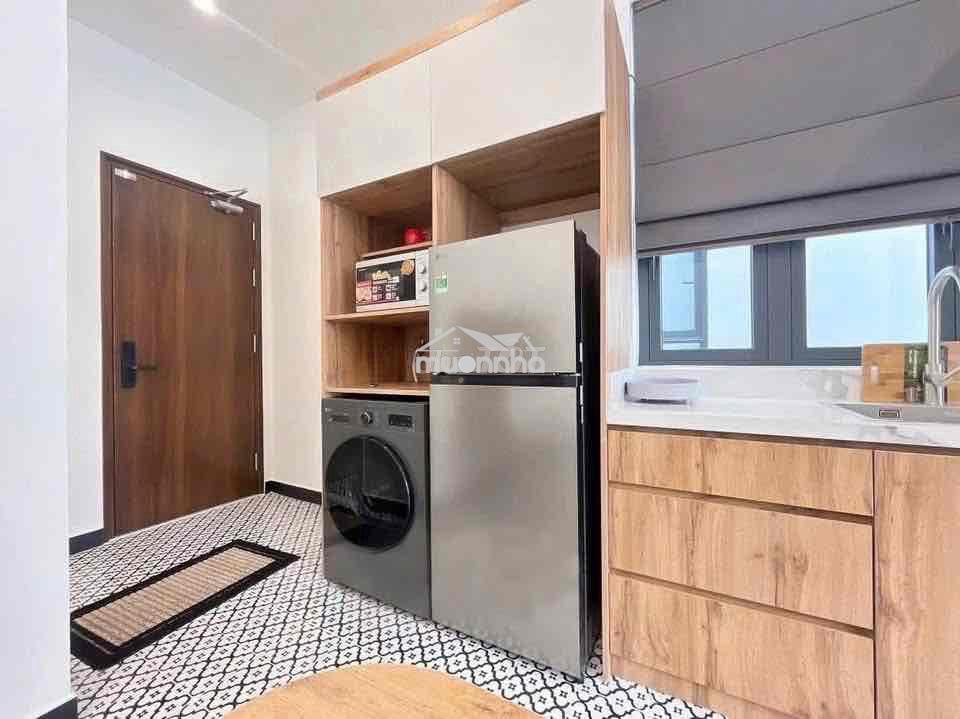 Cho thuê căn hộ quận 1 bancol 35m2 full nội thất máy giặt riêng quận 1 - Ảnh 2