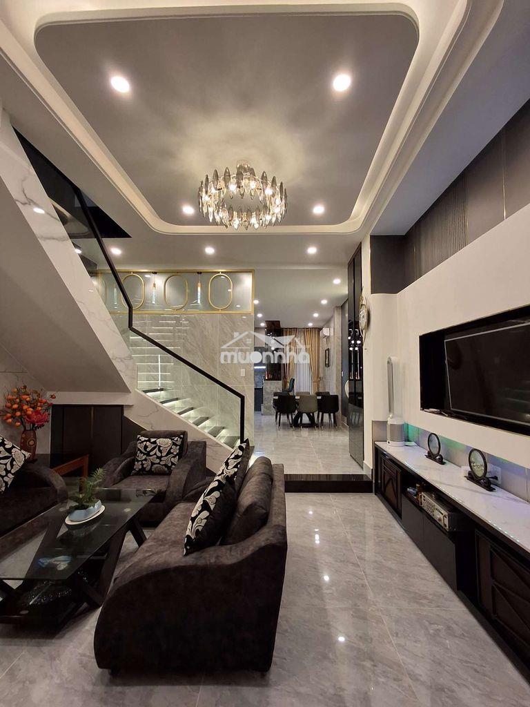 Nhà mới 3 tầng mới xây full nội thất cao cấp mt đa mặn 3