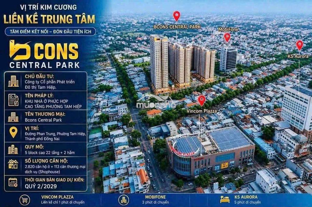 Bán căn studio chung cư bcons phan trung - 2