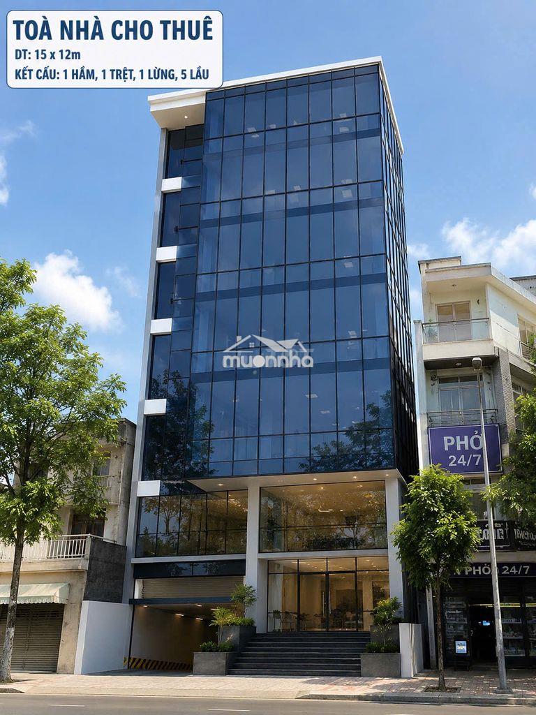 Cho thuê tòa nhà văn phòng 1400m2 quốc lộ 13 bình thạnh