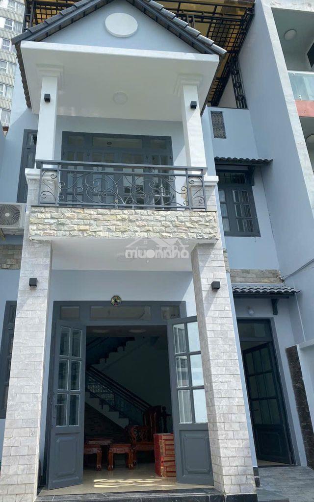 Cho thuê nhà mới đẹp 4pn hxh nguyên căn view q1, phường phú thuận q7 - Ảnh 2