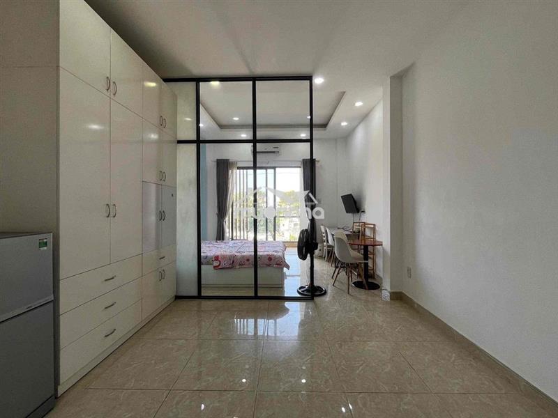 1 phòng ngủ siêu rộng 50m2 - thang máy - hầm xe - balcon - tân định q1