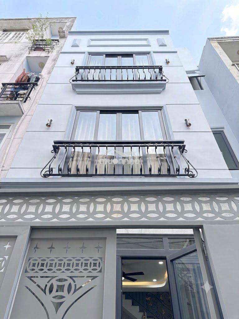 Nhà mới đẹp, ngay lý thường kiệt, 5x9m, 4 tầng đúc, gần hxh, chỉ 6.65t
