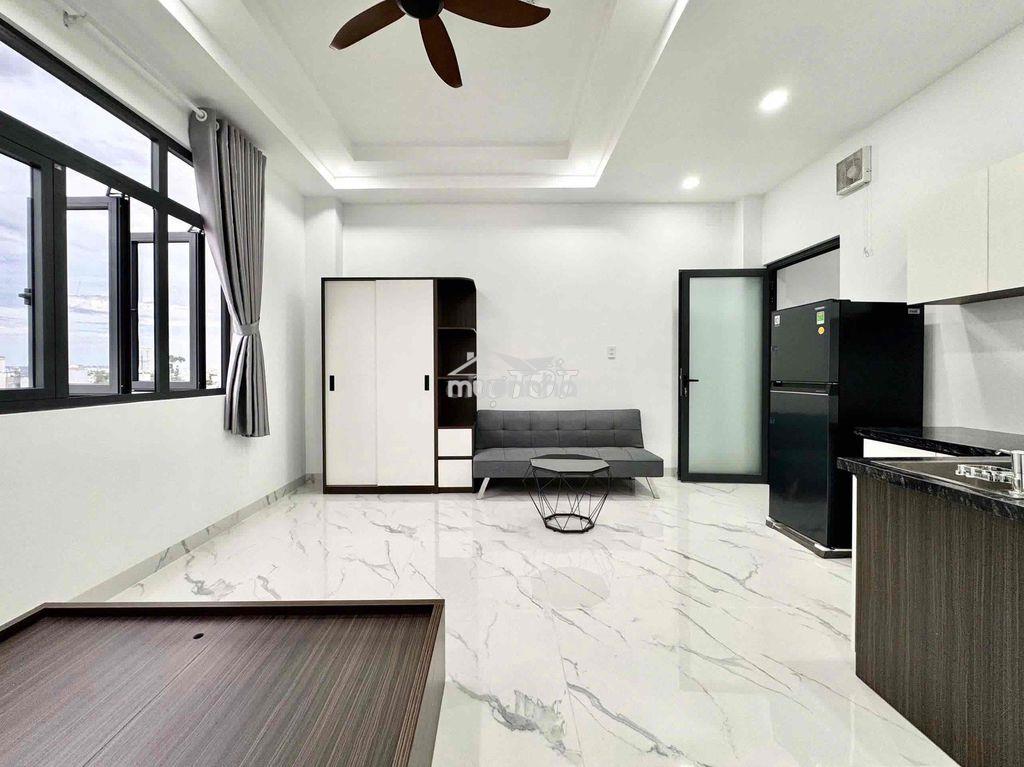 Căn hộ studio cao cấp mới xây- full nội thất có cửa sổ trời-thang máy - Ảnh 4