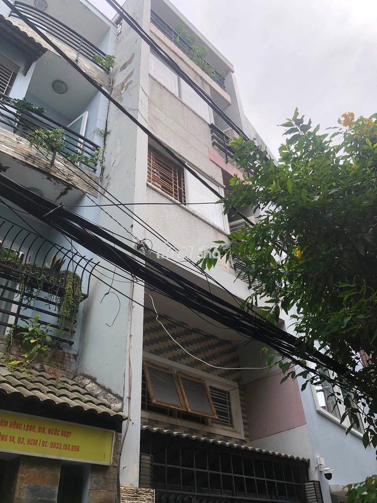 Nhà hẻm 400/15 lê văn sỹ, quận 3, 4x12m, 5 tầng, 5 phòng ngủ, 19 triệu - Ảnh 2