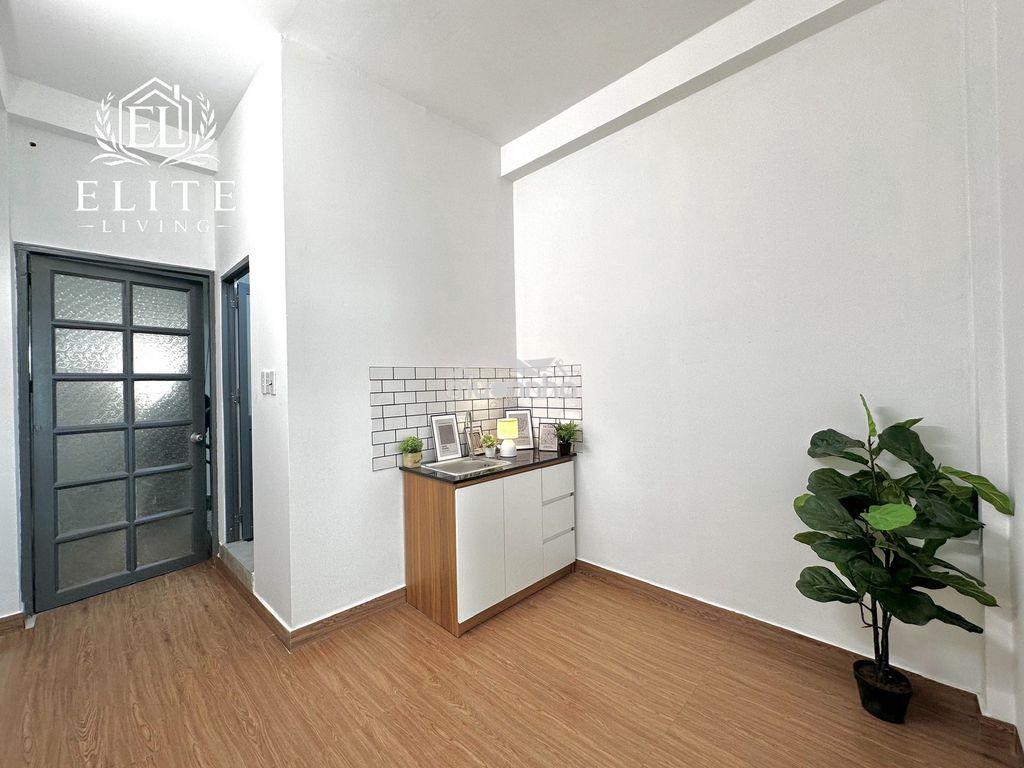 Cho thuê căn 1pn 40m2 - ban công - tách bếp sau lưng vạn hạnh mall - Ảnh 4