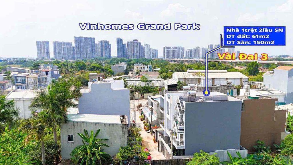 Bán nhà 60m2- 1 trệt 2 lầu 1 st- đường 6 nguyễn xiển- long bình q9 - Ảnh 3