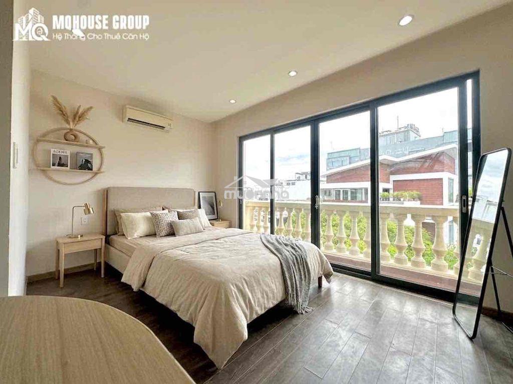 Cho thuê chdv ban công 35m2 nội thất tiện nghi ngay toà nhà viettel - 2
