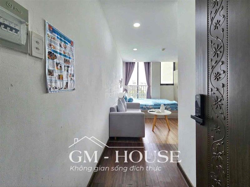 Căn stu ban công 33m2 fullnt có thang máy, hầm xe, bảo vệ 24/7