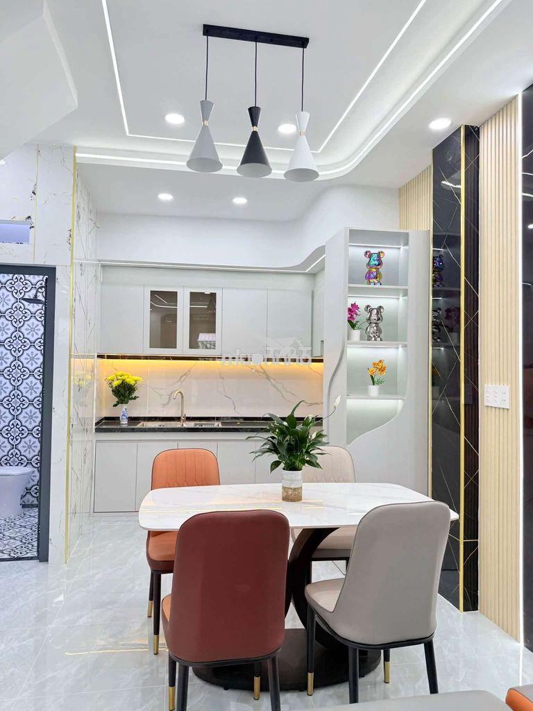Nhà mới đẹp, (4x 9), 1lầu, 2pn, 2 wc, thới tam thôn 9, hóc môn - Ảnh 3