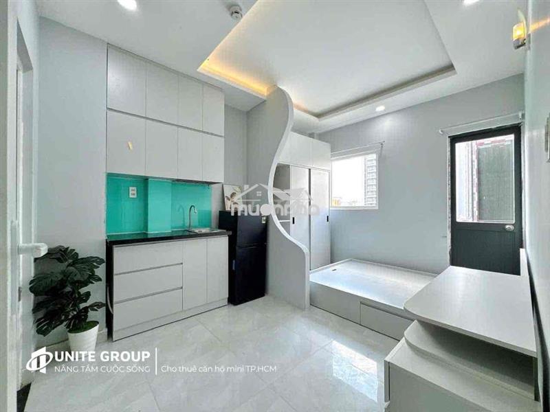 Cho thuê studio cửa sổ trời full nội thất - ngay trung tâm quận 1