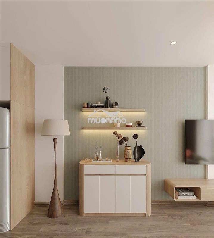 Cần cho thuê chcc riva park quận 4. dt: 80m² 2pn 2wc - view quận 1
