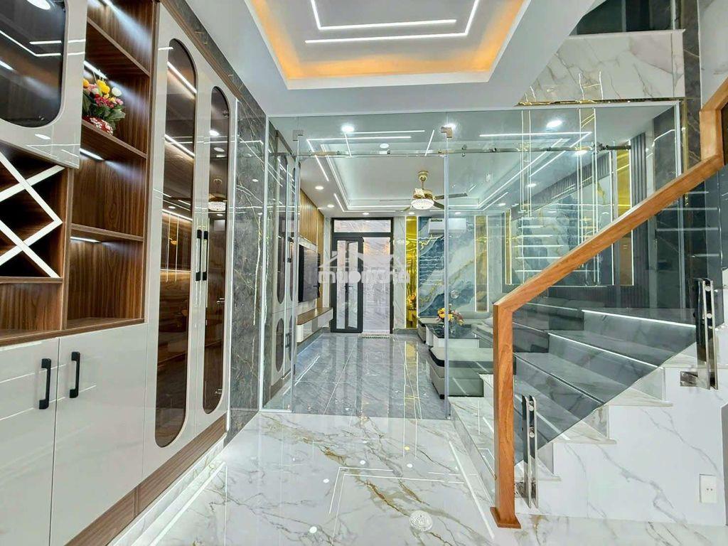 Bán nhà 4x15m 1lững 3 lầu đường 5m xe hơi lê văn khương - 4