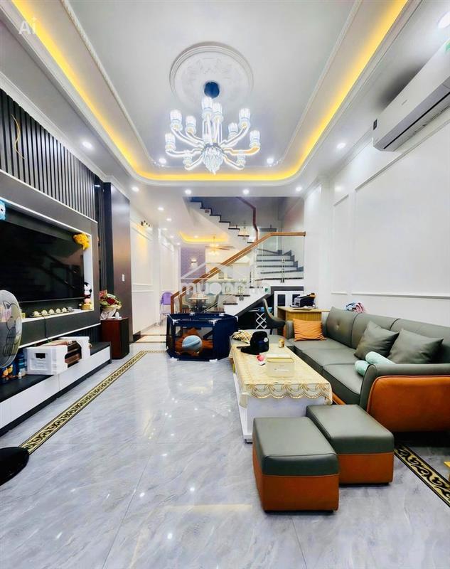 Nhà đường tây thạnh, 56m2, ngang 4m, hẻm xe hơi 6m thông, 3pn
