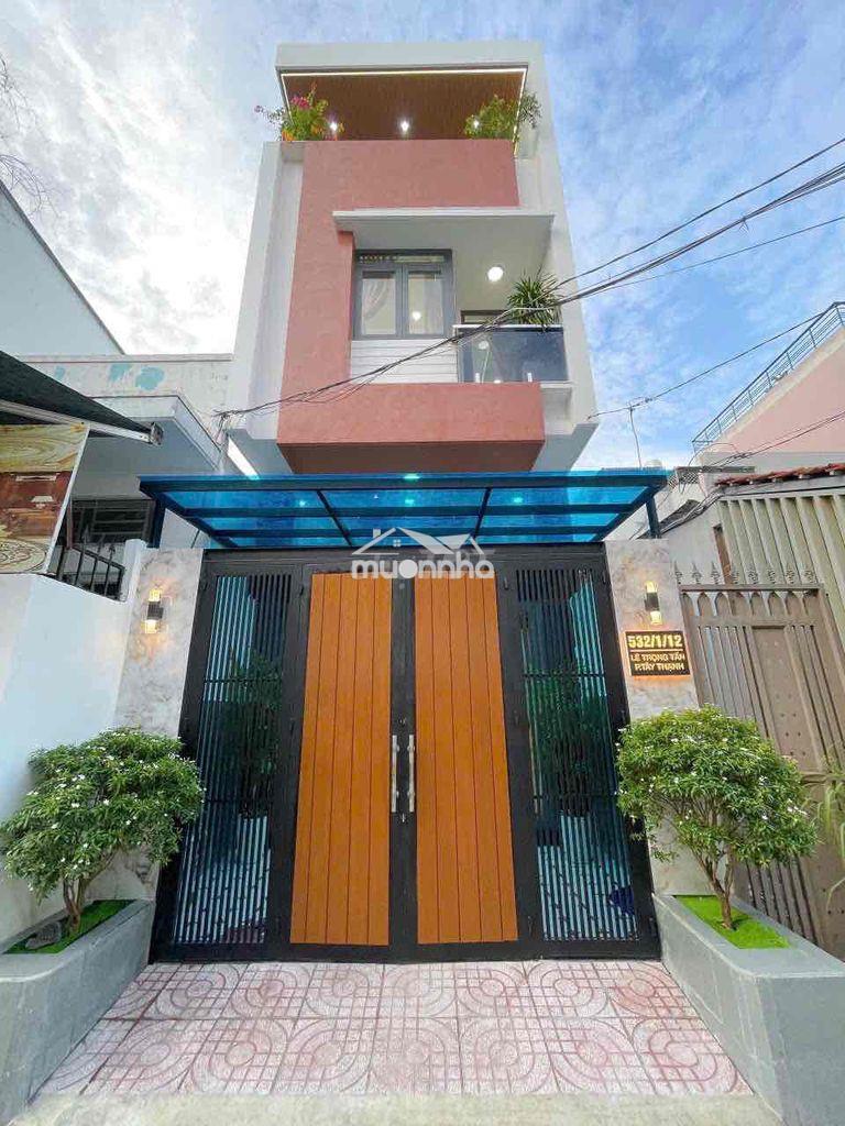 Bán nhà hẻm xe tải 6m đường lê trọng tấn p tây thạnh q tân phú 4x16m
