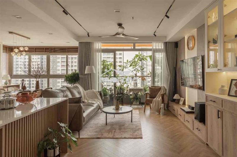 🏠 Cho thuê toky tower – căn góc 65m² có ban công • 2 phòng ngủ – 2 w