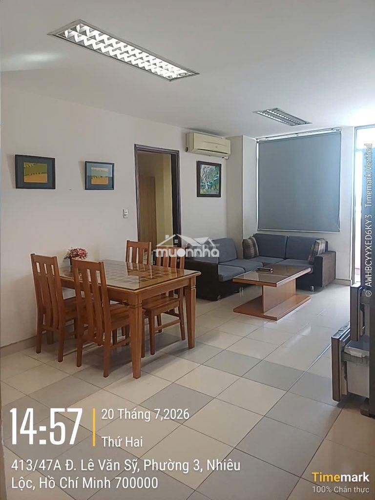 Cho thuê căn hộ 2pn - 14tr/th screc tower, trường sa, q3, hcm