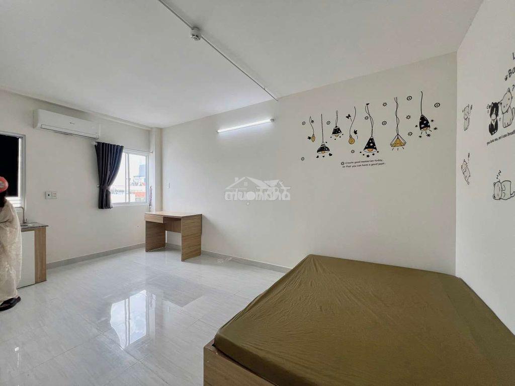 Studio full nt cửa sổ trời diện tích 30m vuông gần cầu calmette - 3