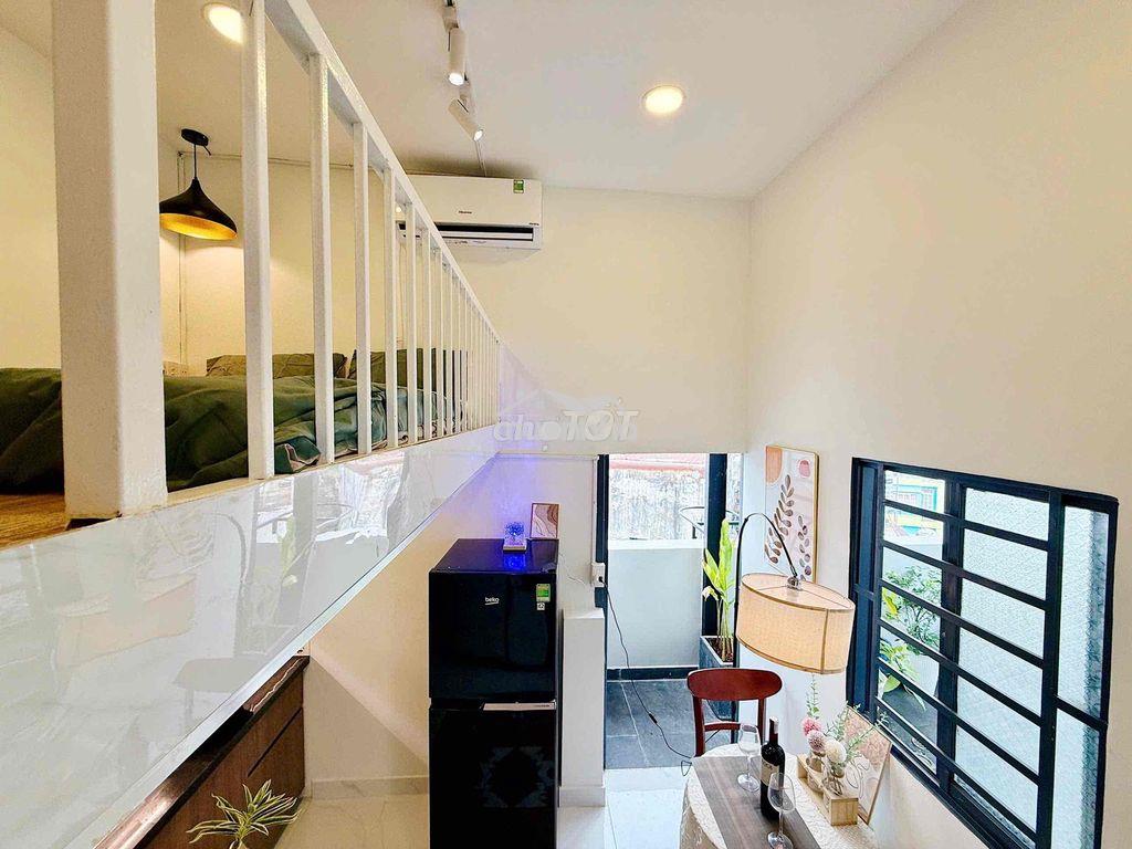 Cho thuê căn hộ duplex ban công, full nt, thang máy - Ảnh 3