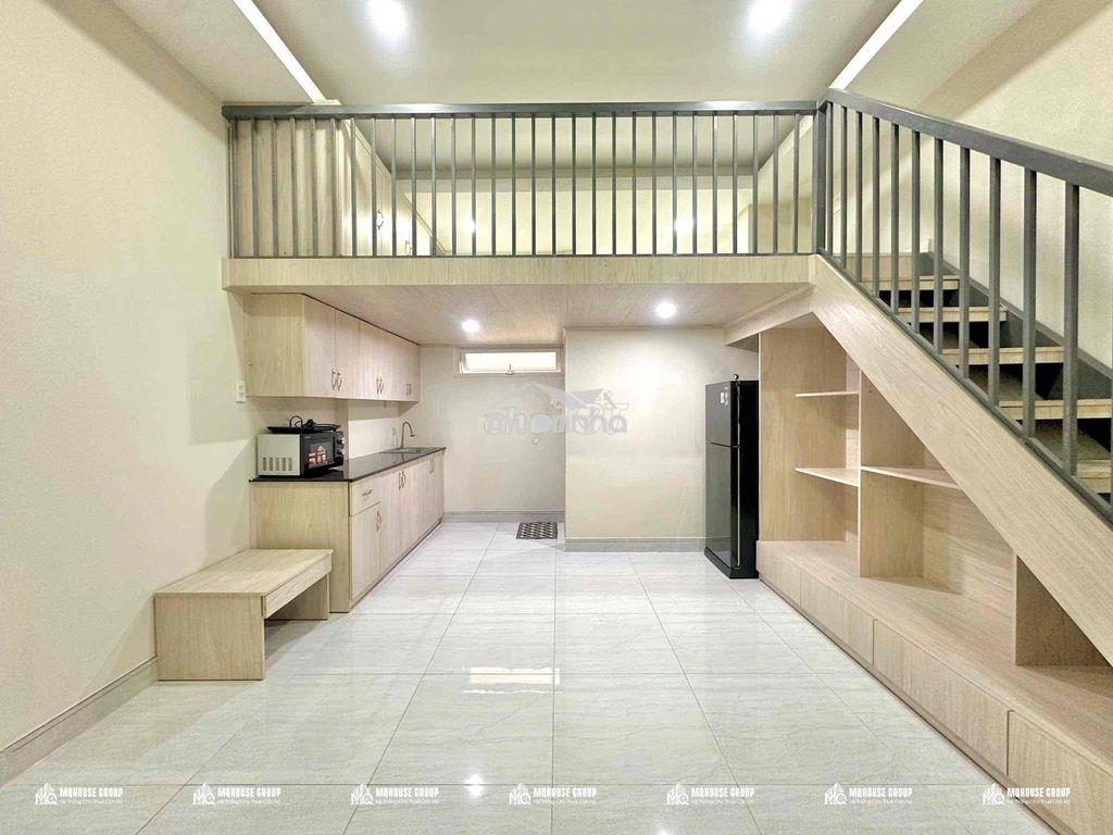 Căn hộ duplex gác cao full nt - đối diện etown cộng hoà gàn cv hvt - Ảnh 3