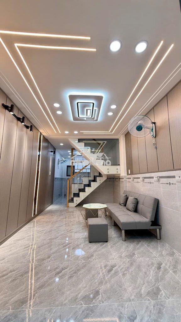 Nhà mới xây chợ thiếc lê văn khương q12, dt: 3,5mx9m giá 1ty230 tl
