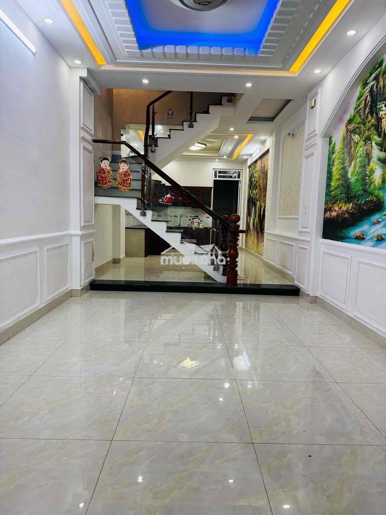 Nhà 2 lầu sân xe hơi tx25 mới đẹp giá 11 triệu - Ảnh 4