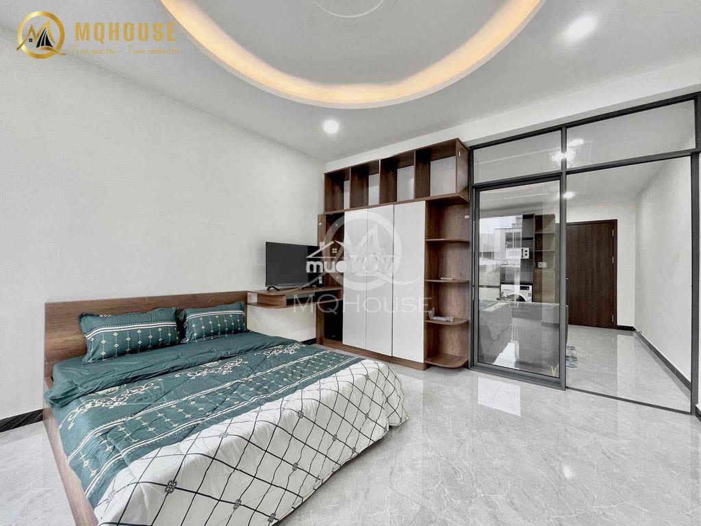 Cho thuê căn hộ 1 phòng ngủ ngay khu etown buidling đầy đủ nội thất - Ảnh 3