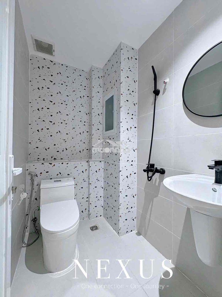 Căn hộ mới xây full nt máy giặt riêng ngã tư bốn xã 5trx thang máy - Ảnh 4