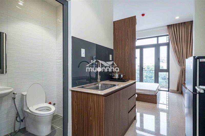 Cho thuê studio full nội thất ban công ở hồng bàng