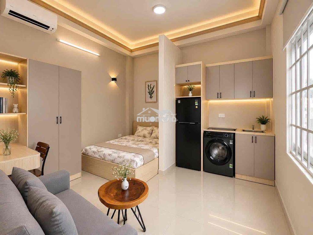 Phòng 35m2_ 1pn tách bếp và studio_ nhà mới 100%_ 58/27 tân cảng - Ảnh 2