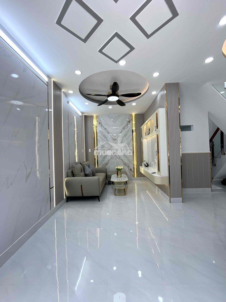 Bán nhà hẻm ô tô vf3 đậu cửa hẻm 2266 huỳnh tấn phát dt:6x6m 2tầng 3pn - Ảnh 2