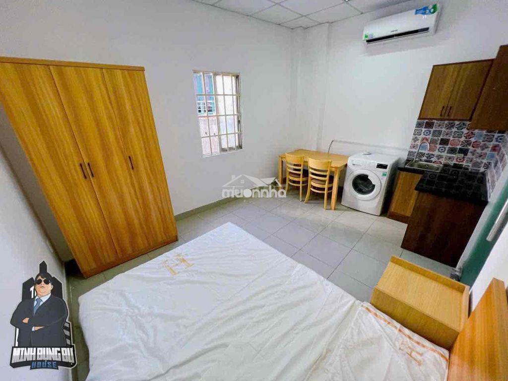 Cho thuê căn hộ 1-2 pn ban công lớn giáp quận 1 - thang máy - Ảnh 3