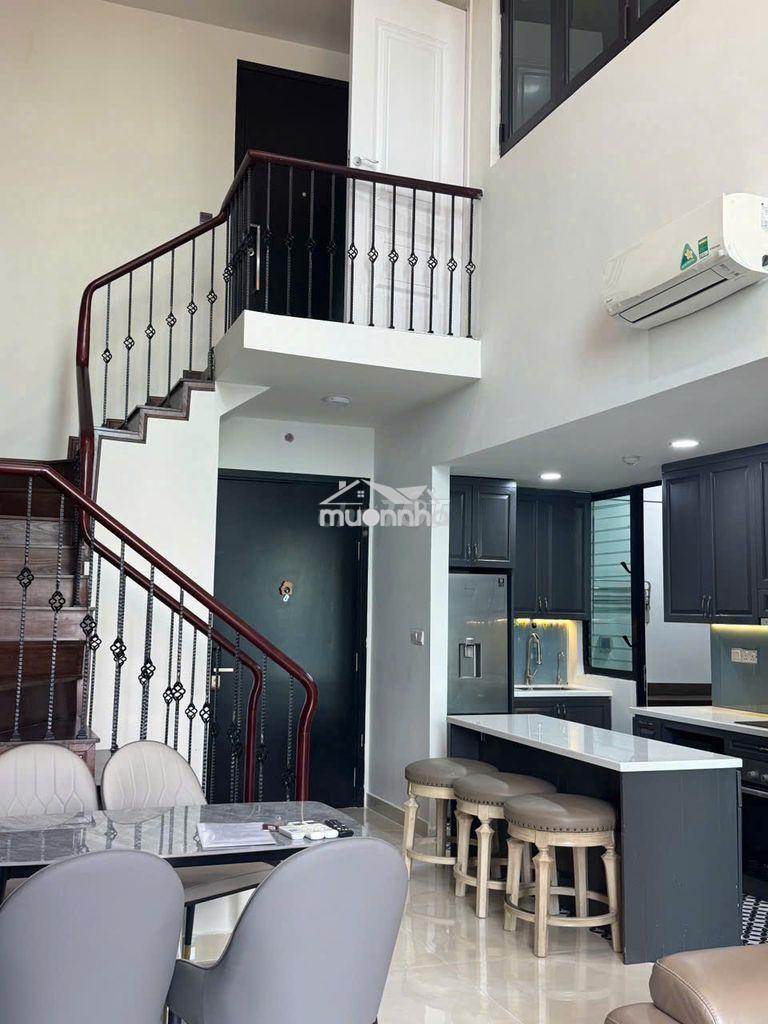 Căn hiếm- 2pn duplex 123m2 sân vườn full nội thất giá chỉ 32tr/ tháng. - Ảnh 2