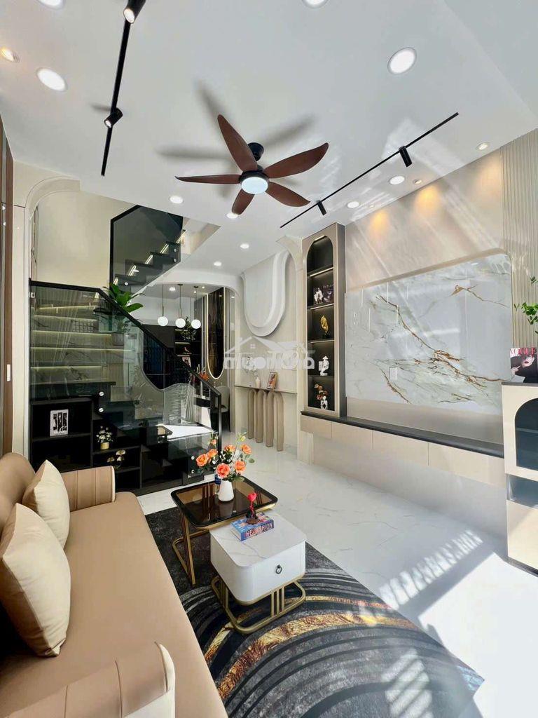 Nhà đẹp ôtô đậu ngay cửa f17 - Ảnh 4