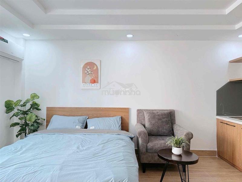 Căn hộ studio ban công full nội thất đẹp, thoáng mát 7tr8