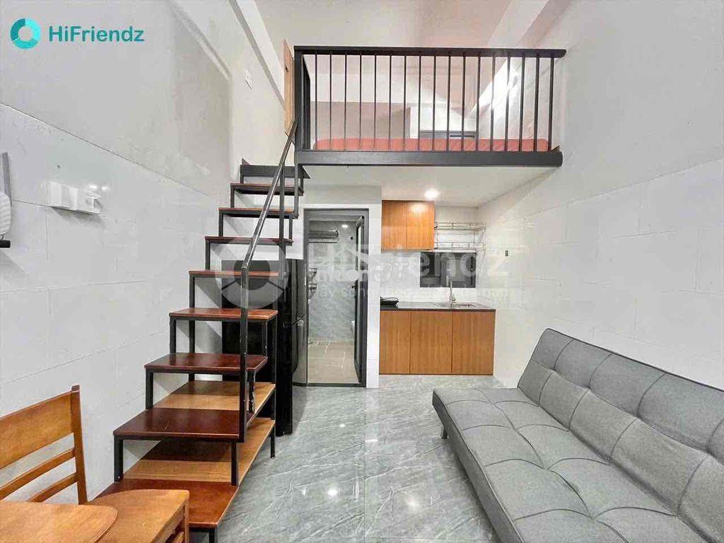 Duplex siêu cao, gác đứng không đụng đầu- full nội thất - Ảnh 3
