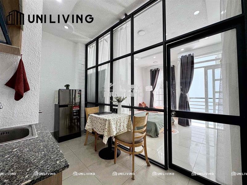 Cho thuê căn hộ 1 pn bancol ngay chợ tân định, ueh, isb, cv lê văn tám