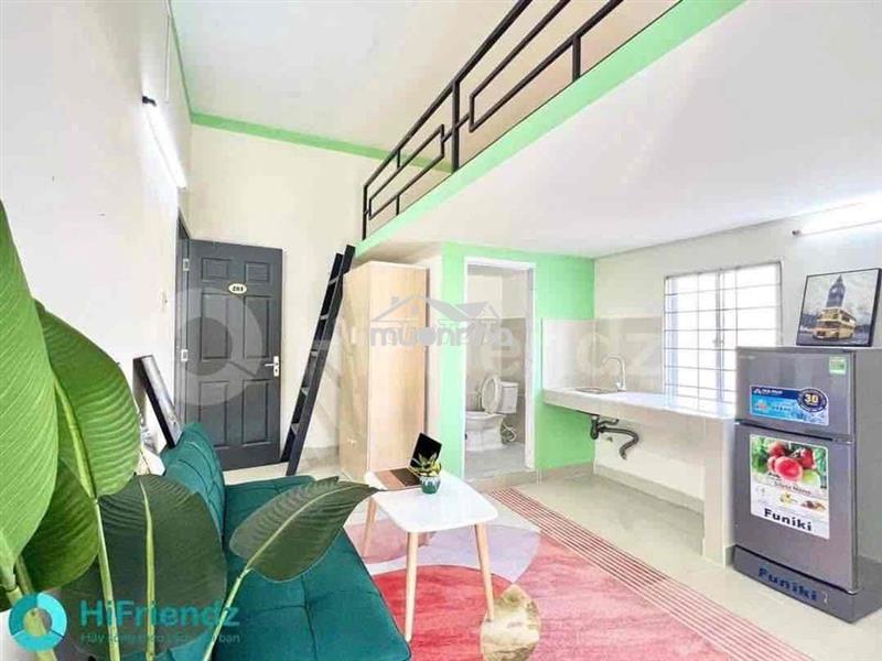 Cách đại học sư phạm 1,5km, duplex bancol full nội thất